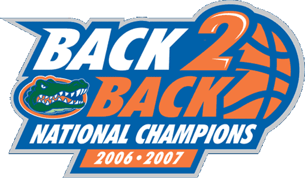 Florida Gators 2007 Champion Logo iron on transfers for clothing